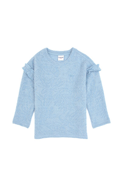 U.S. Polo Assn. Girl's Blue Sweatshirt 50317904-Vr036