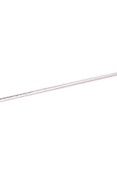 Paper Straws , 100 pcs/set, metallic appearance, silver