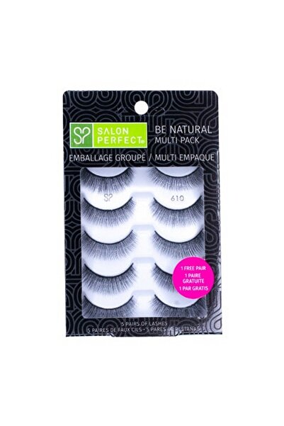 Salon Perfect مجموعة رموش Be Natural Multi Pack 610 Strip