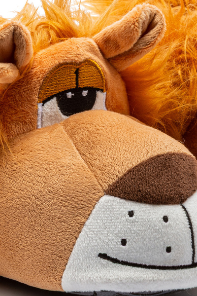 Twigy Lion Woman, Waiter Size Animal Slippers Beige 36/41