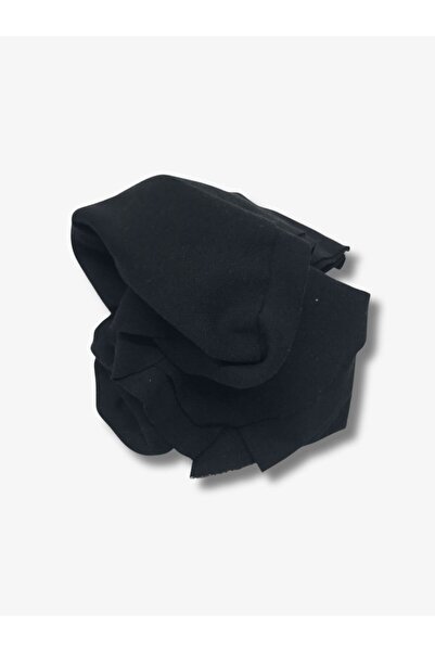 Yiğit Kumaş Βρεφικό ύφασμα ριμπανά χτενισμένο βαμβακερό, Μέγεθος 95x150 cm Μαύρο Χρώμα