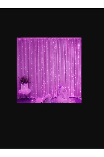 ledison 3X3 PERİ PERDE LED USB Lİ KUMANDALI LED