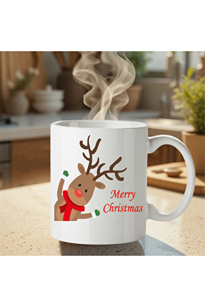 Sia personalizari Cana personalizata Ren Merry Christmas