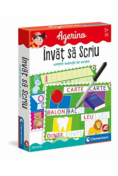 Agerino Joc educativ Invat sa scriu Clementoni