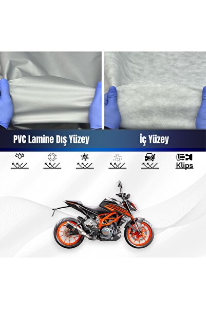 ULTRASHOP KTM 250 DUKE ABS Su Geçirmez Motosiklet Branda 4 Mevsime Uygun Moto...