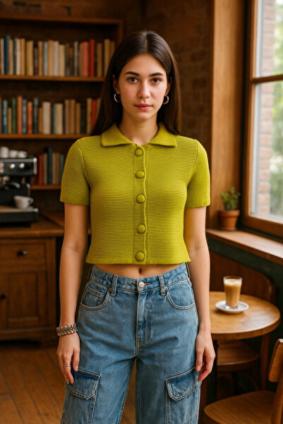 GENCULUS    Baby Collar Buttoned Blouse