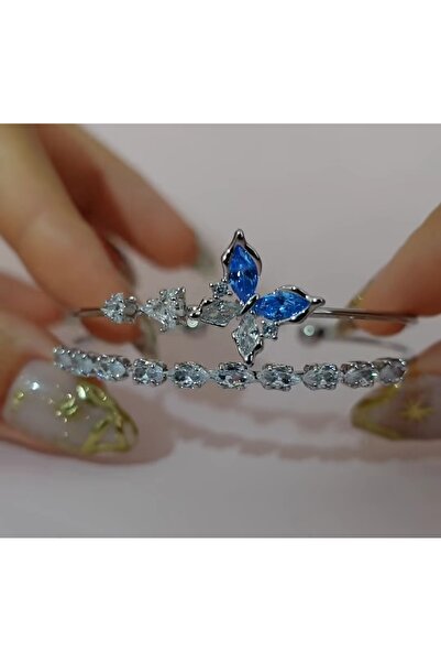 RİCHE JEWELLERY Kelebekli Bileklik Kelepçe