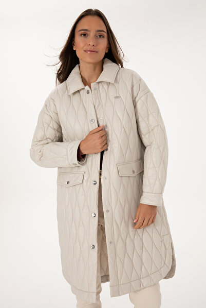 U.S. Polo Assn. Women's Stone Coat 50308615-Vr049