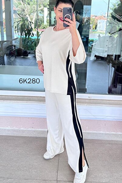 İnce Topuk 2 Thread Stripe Suit 6K280