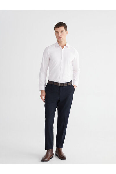 LC Waikiki Slim Fit Long Sleeve Poplin Men's Shirt