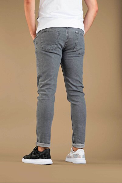 bombe Men's Slim Fit Lycra Treaded Jeans