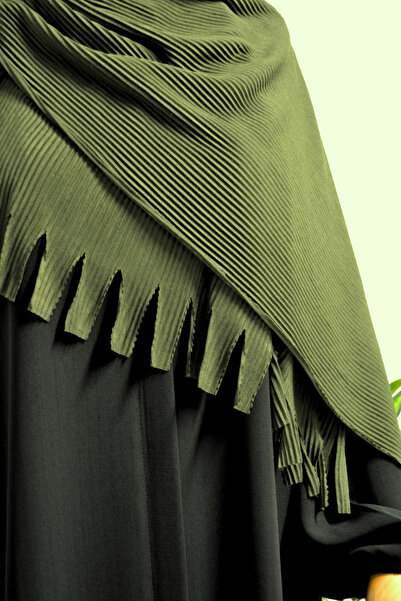Bilenler Pleated Practical Shawl – Soft Texture, Easy to Shape