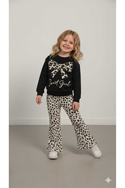 renkli diyar Girl's Flared piece printed holiday daily school day care kindergarten primary school