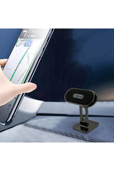 Go-Des GD-HD717 Super Strong Magnetic Phone Holder - 360° Rotation for Car, Home & Office
