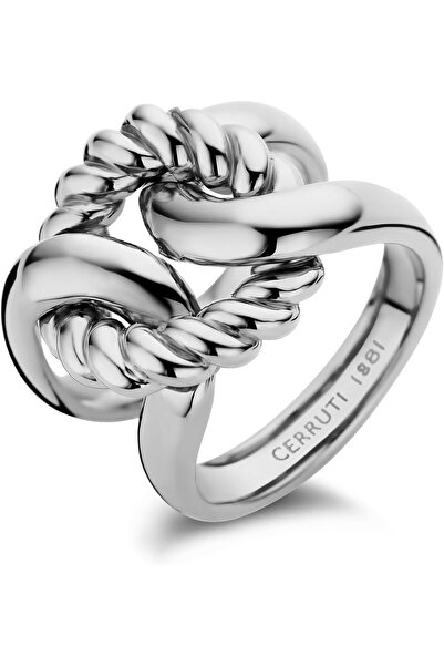 Cerruti 1881 خاتم شيروتي كيارا الفضي للنساء - CIJLF0004306