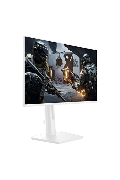 FAZEON X25F240PW 24.5'' 240Hz 0.5ms HDMI DP FreeSync G-Sync FHD Fast SS IPS Beyaz Gaming Monitör