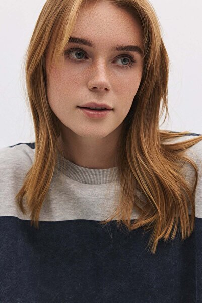 No Matter What Gestreiftes, kurzes Sweatshirt