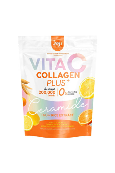 Joji Vita C Collagen Plus + Ceramide From Rice Extract (20 g x 10 Sachets)