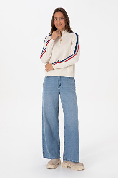 U.S. Polo Assn. Women's Cream Sweater 50314691-Vr071