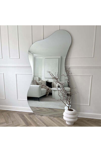 Muummirror 180x100 cm Asimetrik Dekoratif Boy Aynası