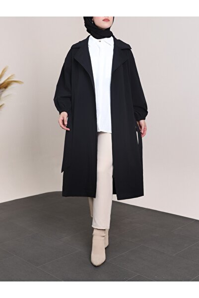 HİJABAYA Καμπαρντίνα με ελαστικό μανίκι με επένδυση με ζώνη