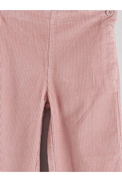 LC Waikiki Lcw Kids Wide Leg Girls' Velvet Trousers