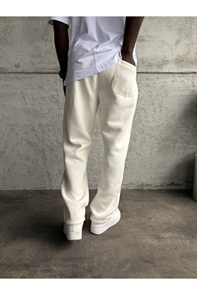 KağanKY White Stitching Detailed Baggy Tracksuit