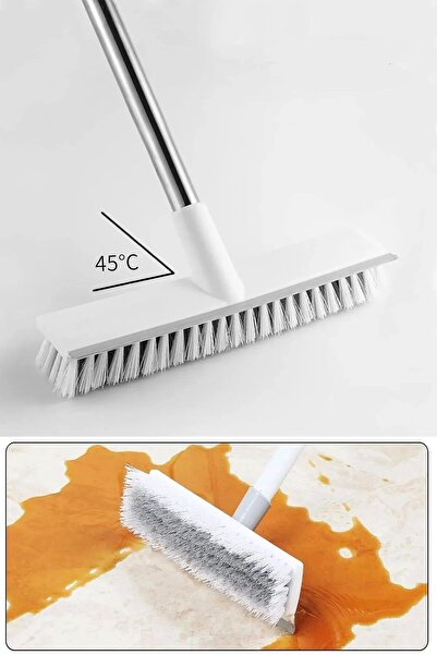 Hansel Sihirli Çekçekli Fayans Fırçası Çekpaslı Fırça Banyo Fırçası Balkon Fırçası V Şekilli Derz Arası