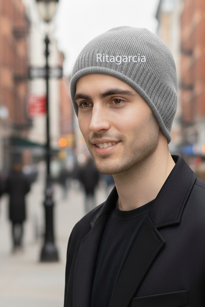 Ritagarcia Unisex Fleece-Lined Earflap Beanie - Windproof Thermal Winter Beanie