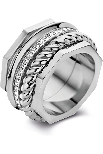 Cerruti 1881 Women Silver EMMA Ring - CIJLF0004504