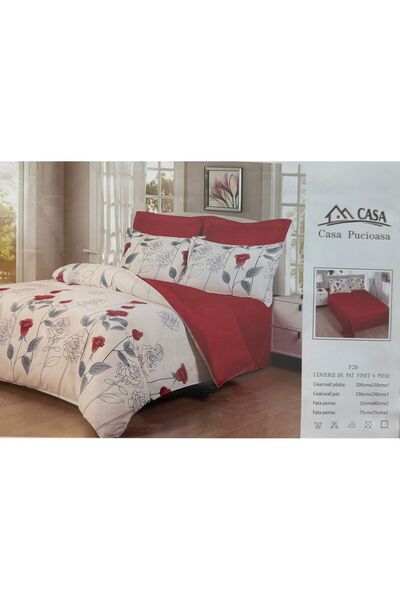 Casa Pucioasa Finet Bed Linen, 6 Piece Set