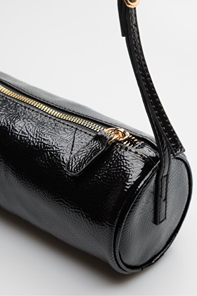 KISCHE Cylinder Hand and Shoulder Bag Women Zipper