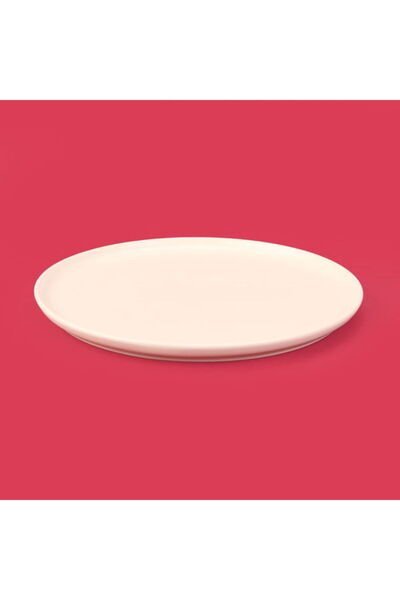 Evidea Kitchen Nordic Servis Tabağı - Krem - 28 cm