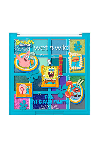 WET N WİLD Sünger Bob Fun Eye & Face Palette