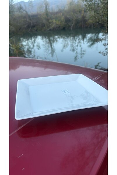 Güral Merid 27 cm Porcelain Serving Plate Square