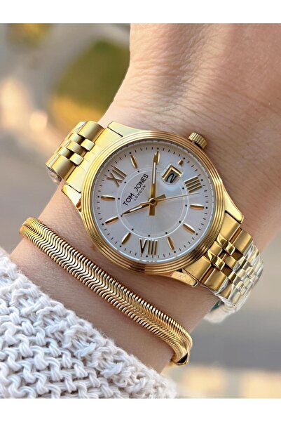 Tom Jones Steel Cord Tarnish Color Does Not Fade 3 Atm Water Resistant Women'...