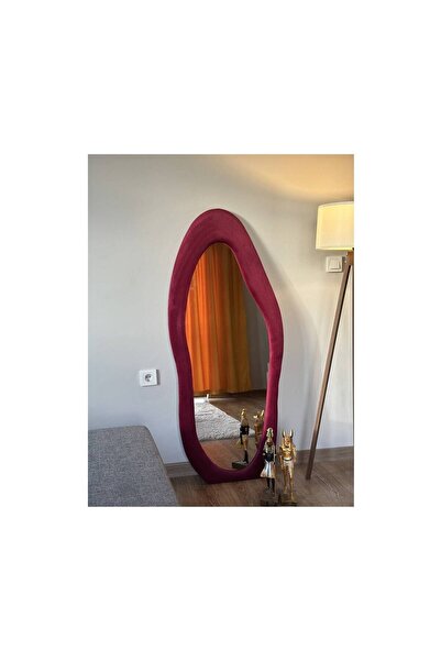 Muummirror Kumaş Çerçeveli Dekoratif Boy Aynası 1 - 180x70 cm