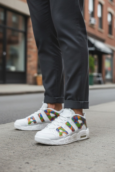 dehaine Men's sneakers, AIR, eco-leather