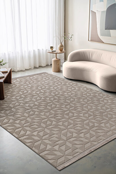 Colore Home Vizon Bambu Saten Kaymaz Taban Yıkanabilir Halı Siesta