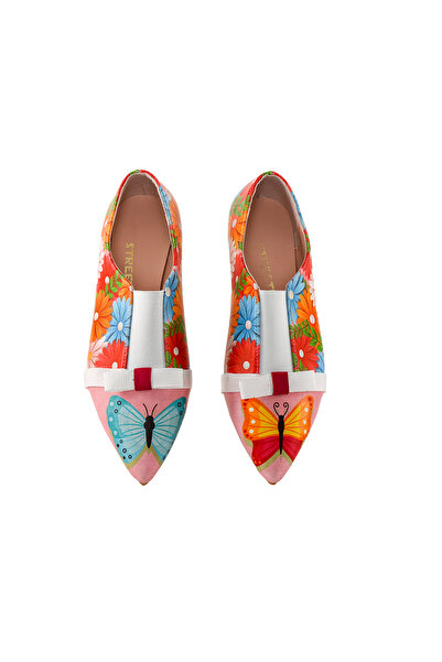 Streetfly Printed Colorful Women's Ballerinas