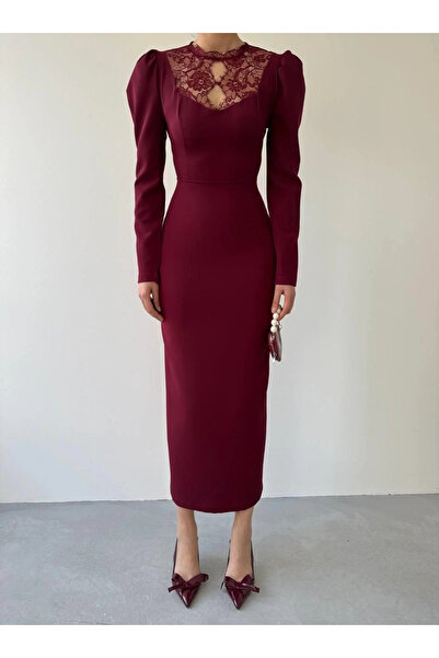 GENCULUS Port Lace Detail Dress