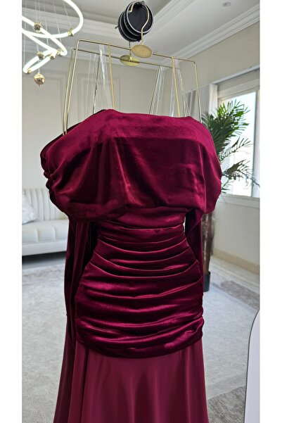 qmhafst velvet bodice dress