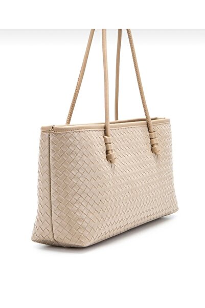 selma demir Knitted Patterned Women's Shoulder Bag