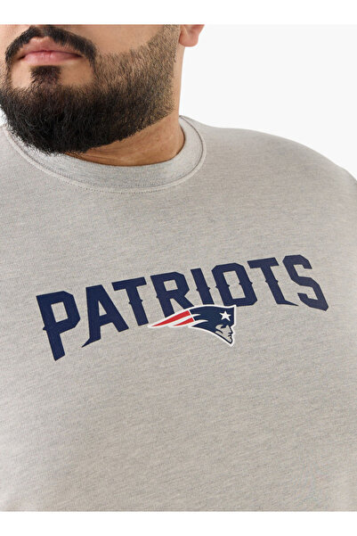 FAV Plus Size Varsity Print T-Shirt with Crew Neck