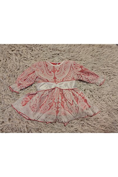 Handmade Minis Boutique Rochie de botez dantela Handmade Minis Boutique, 3-6 ...