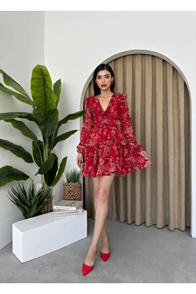 GENCULUS Avellino Irt Low-Cut Dress