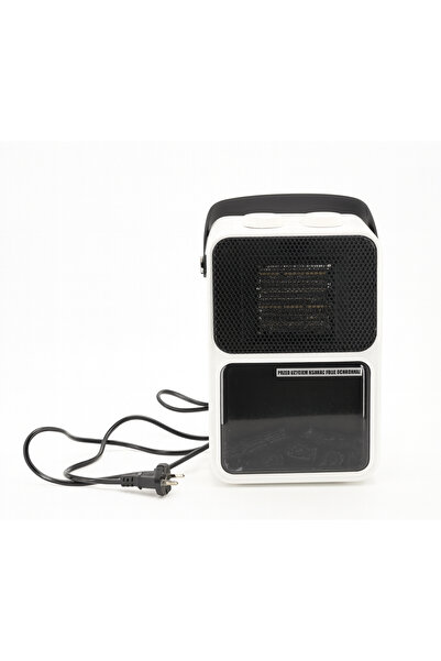 SERSIMO Electric fireplace with flame effect, 600-1200 W, 14x21x36 cm, white