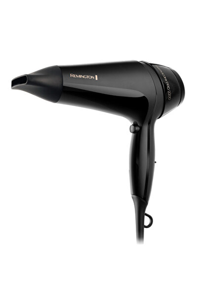 Remington Thermacare Pro D5710 Hair Dryer, 2200W, 80 km/h, 2speeds, 3 temperatures, Cool shot, Black