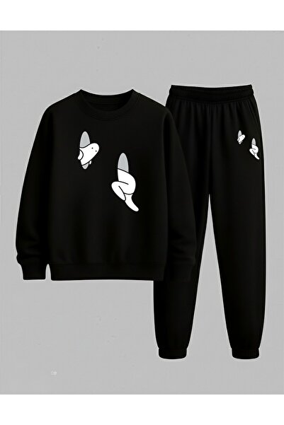 LORVEX Îmbrăcăminte pentru copii tricou - Set trening cu guler rotund NAUGHTY...