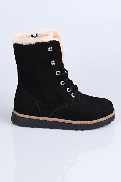 Mini Angel K.965 Ayıcıklı Bot F.-Siyah - 32